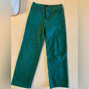 1822 green denim size 8/29